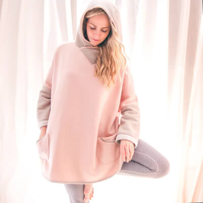 Yoga Cover Up Oversized Sweatshirt Pattern by Sewillow