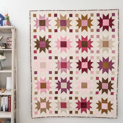 Bee Balm Quilt Pattern by Quilt Cakes