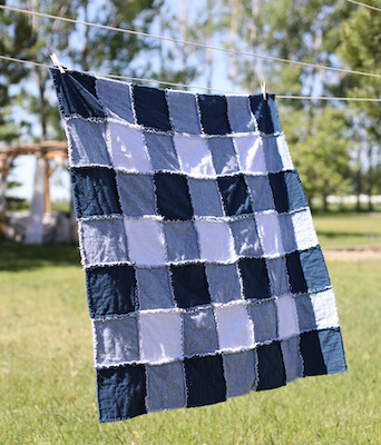 Buffalo Check Rag Quilt Pattern by The Craft Patch