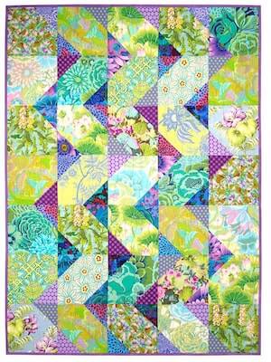 Cascade Quilt Pattern by Spring Leaf Studios