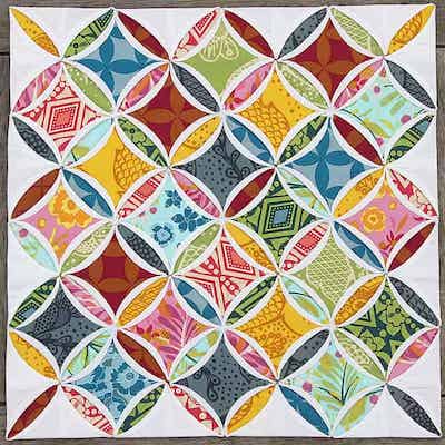 Cathedral Windows Quilt by Bonjour Quilts