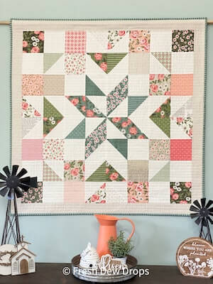 Charming Barn Quilt Pattern by Fresh Dew Drops