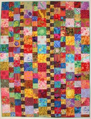 Color Mashup Quilt Pattern by Karen Griska Quilts