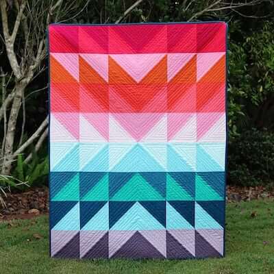 Colour Explosion Quilt Pattern by Bonjour Quilts