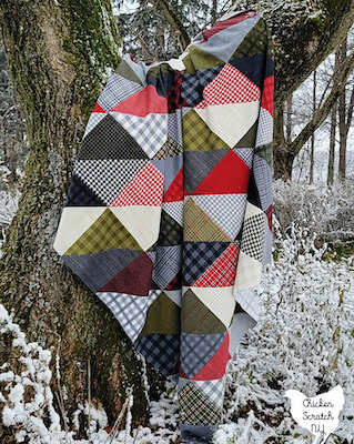 Cozy Corners Free Layer Cake Quilt Pattern by Chicken Scratch NY