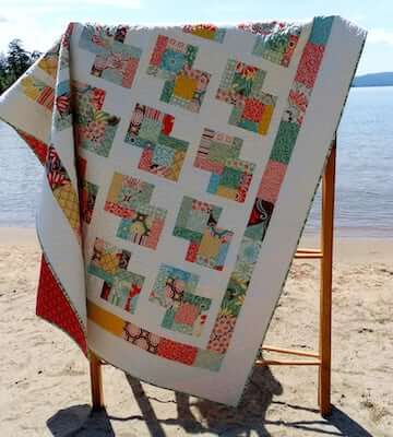 Danish Delights Layer Cake Quilt Pattern by Little Louise Quilts