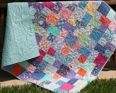 Easy Layer Cake Quilt Pattern by KB Landford Fabrics