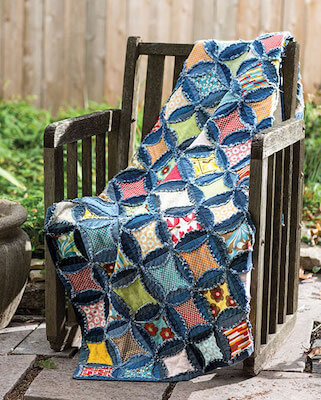 Forever In Blue Jeans Quilt Pattern by Quilting Daily