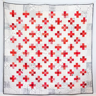 Free Scrappy Quilt Pattern by Sew Can She