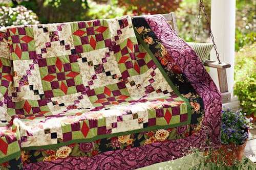 Garden Paths Quilt Pattern by All People Quilt