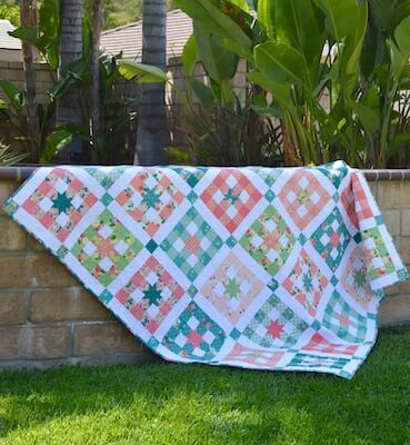 Gingham Picnic Quilt Pattern by Jedi Craft Girl
