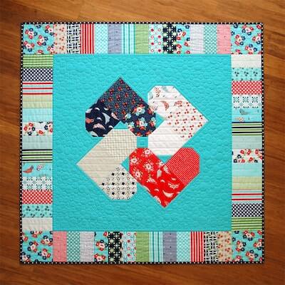 Heart Spin Quilt Pattern by Hopes Quilt Designs