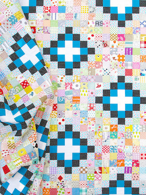 Irish Chain Scrap Buster Quilt Pattern by Red Pepper Quilts