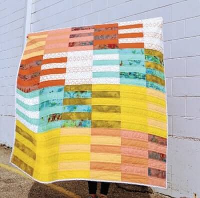 Just 12 Fat Quarters Quilt Pattern by Taralee Quiltery