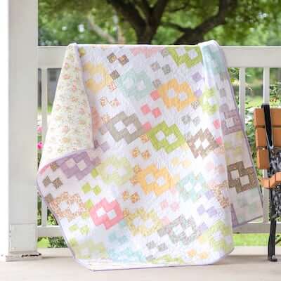 Layer Cake Links Quilt Pattern by Fat Quarter Shop
