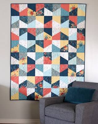 Lofty Quilt Pattern by A Bright Corner