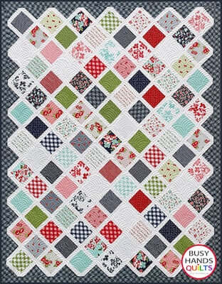Make It Scrappy Quilt Pattern by Busy Hands Quilts