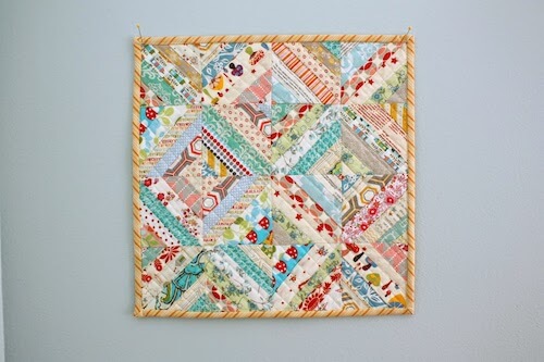 Mini String Quilt Pattern by Amy Smart