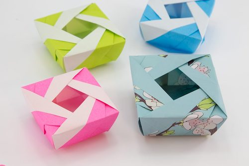 Tutorial Origami Lady Box por Jose Meeusen