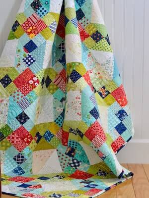 Scrappy Charm Quilt Pattern by Jedi Craft Girl