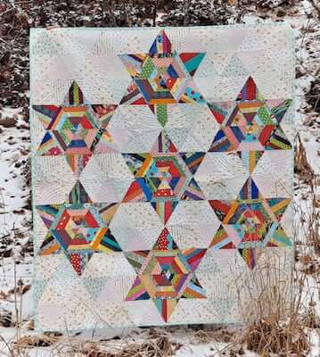 Seven Sisters Quilt Pattern by Aunt Ems Place