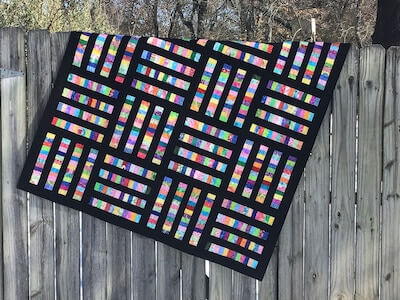 Snap Line String Quilt Pattern by The Flemings Nine