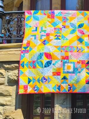 Untamed Quilt Pattern by Happy Hippie Sews
