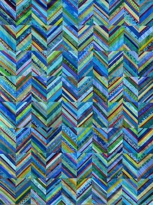 Zigzag String Quilt Pattern by Mary And Patch