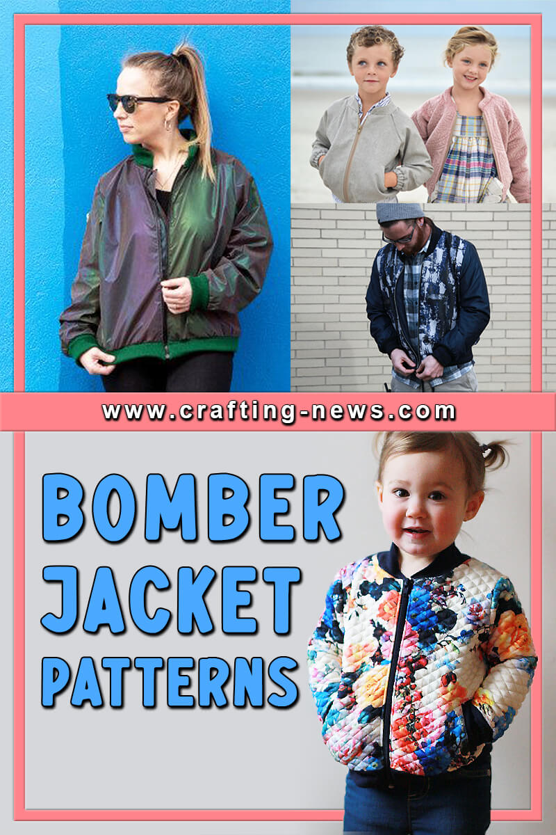 17 Bomber Jacket Patterns - Crafting News
