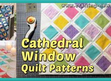 CATHEDRAL WINDOW QUILT PATTERNS