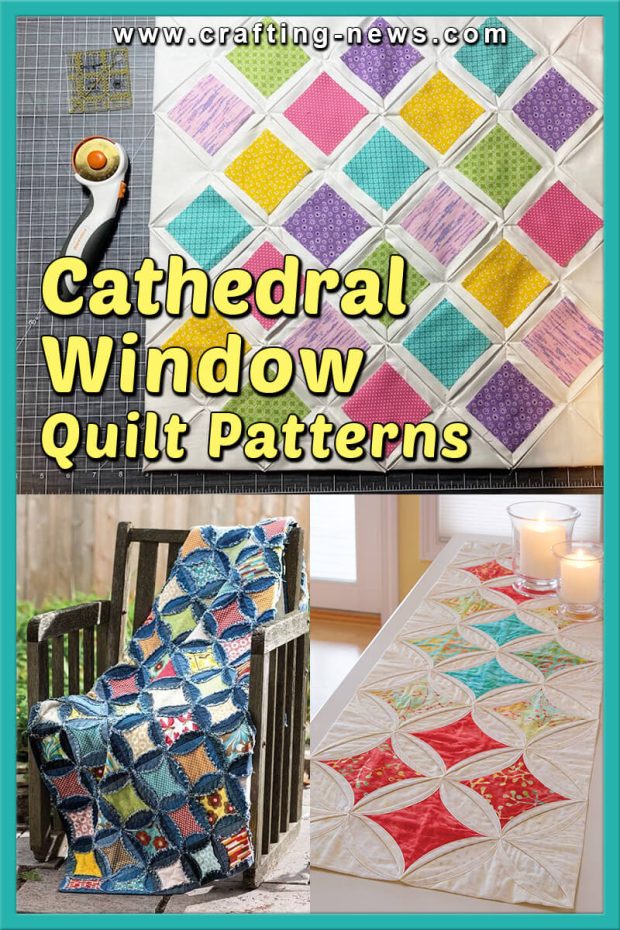 CATHEDRAL WINDOW QUILT PATTERNS