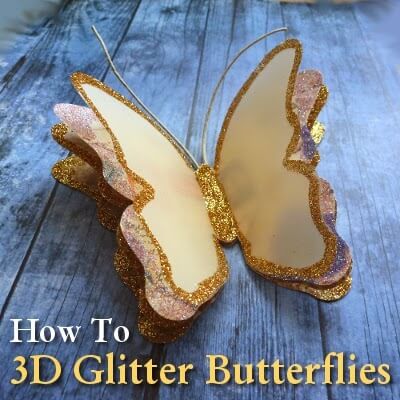 3D Paper Butterflies by Crafty Marie