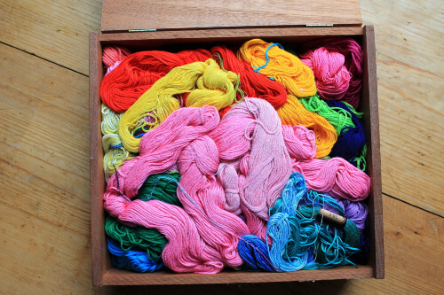 How To Organize Embroidery Floss