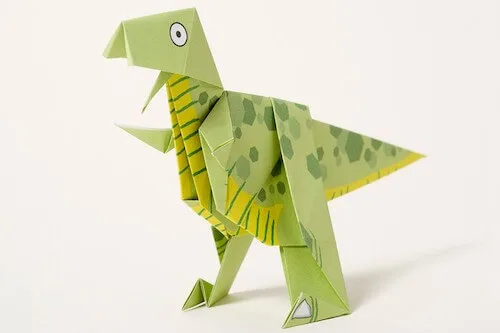 17 Tutorials On How To Make An Origami Dinosaur 6 How To Make A T-Rex Origami Dinosaur by Natural History Museum