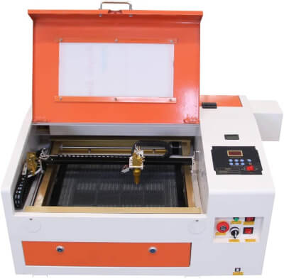 TEN-HIGH CO2 Laser Engraver Machine with Exhaust Fan USB Port