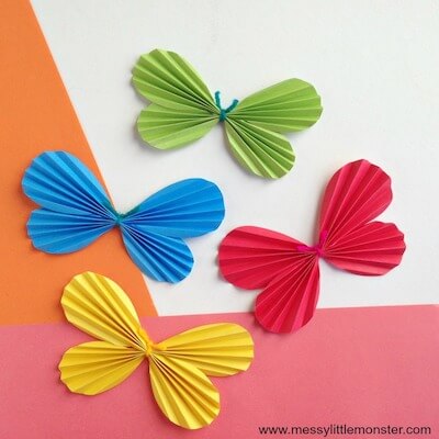 Butterfly Paper Craft by Messy Little Monster