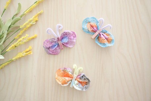 Doily Butterfly Craft by Toddler At Play