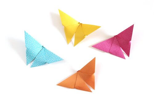 Easy Origami Butterfly by Gathering Beauty