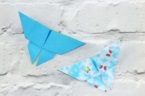 How To Make An Origami Butterfly by Gathered