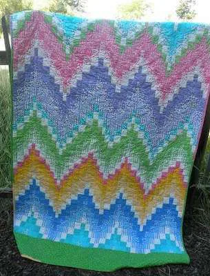 20 Bargello Quilt Patterns 16 Jelly Roll Bargello Quilt Pattern by Stitch 2 Write 1