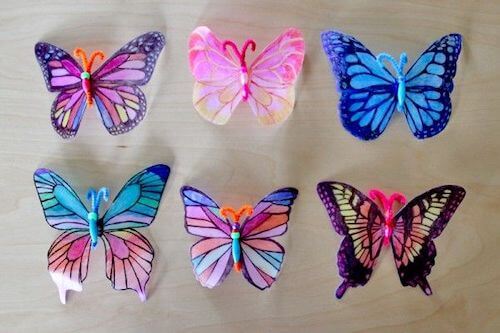 Milk Jug Butterflies by Alpha Mom