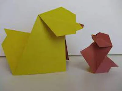 Origami Barking Dog by Origami Instructions