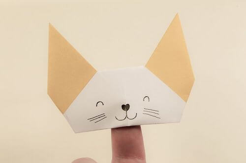 Origami Finger Puppet Tutorial by The Spruce Crafts