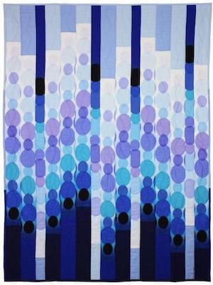 Rain Drops Bargello Quilt Pattern by Marinda Steward