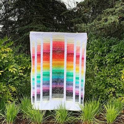 Spectra Quilt Pattern by Poppy Field Quilts