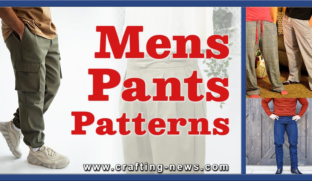 15 Mens Pants Patterns