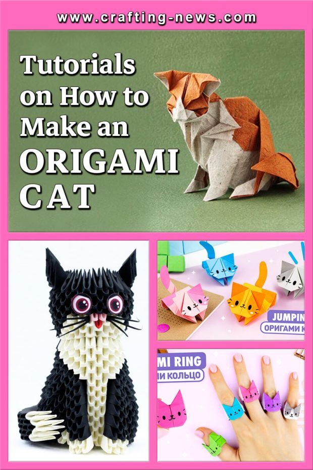 TUTORIALS ON HOW TO MAKE AN ORIGAMI CAT
