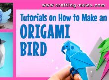 TUTORIALS ON HOW TO MAKE AN ORIGAMI BIRD