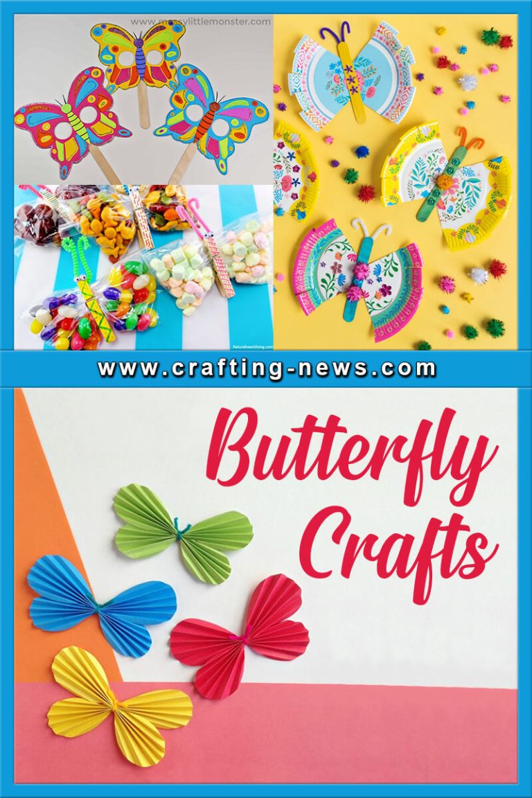 50 Butterfly Crafts Crafting News