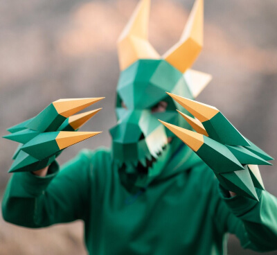 DIY Dragon Claw Origami Pattern by hekreations